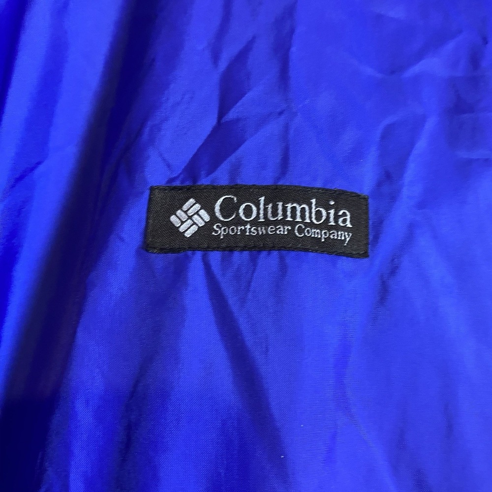 Vtg Columbia Sportswear Company Large Full Zip Color bloc-tech Outdoor Coat - Picture 3 of 7